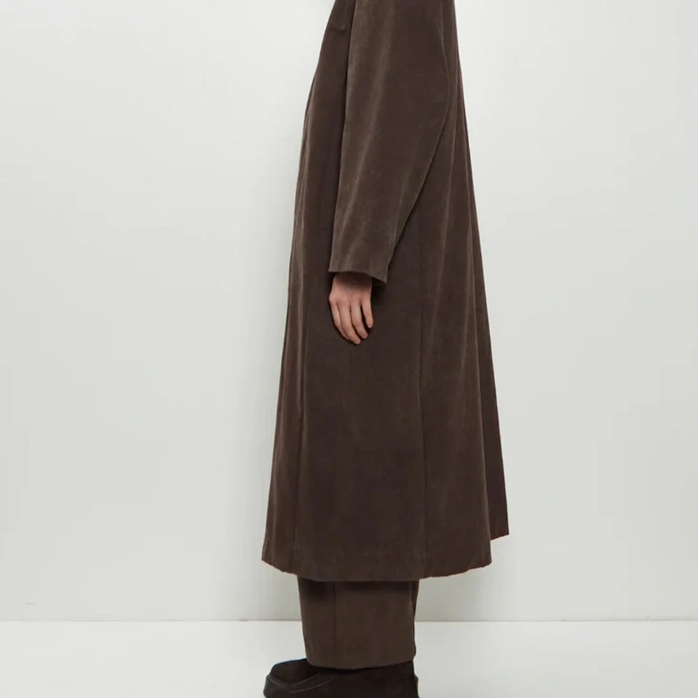 Lauren Manoogian Canvas Car Coat in Soil - Picture 2 of 10